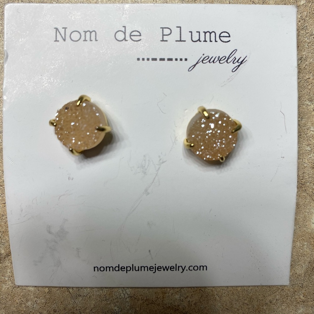 Nom de Plume earrings